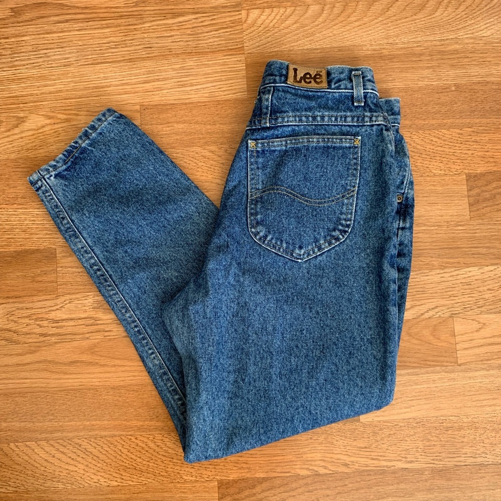 Vintage 80s LEE Riders UGWA Union Made relaxed tapered jeans